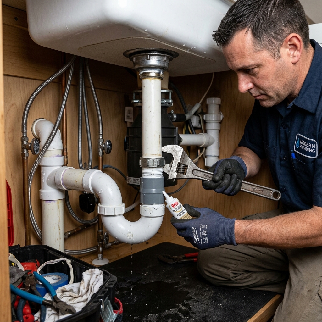 Professional leak detection and repair